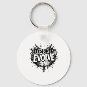 Llavero Diseñado para evolucionar – Arte de evolución abst