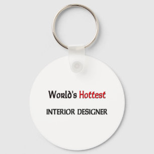Llavero Diseñador de interiores de Worlest Hottest