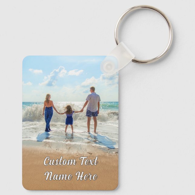 Llavero Diseñar su propia familia Personalizado de claves  (Reverso )