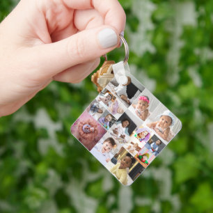 Llavero Diseñar su propio Collage de fotos de 15