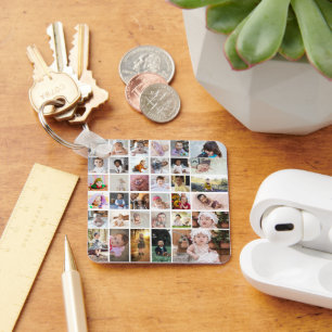 Llavero Diseñar su propio Collage de fotos de 35