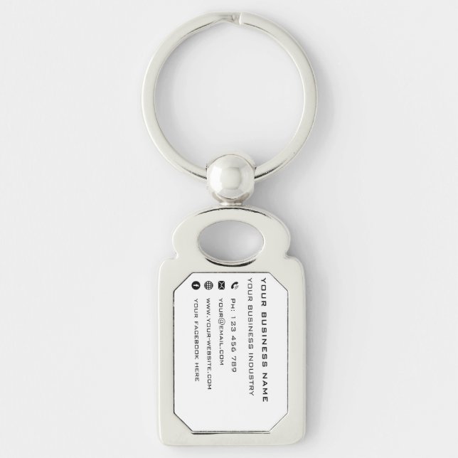 Llavero Diseñar su propio ejemplo de clave comercial (Anverso)