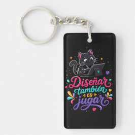 Llavero Diseñar también es jugar