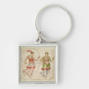 Llavero Diseñe para los trajes, probablemente en el