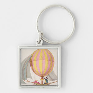 Llavero Diseñe para un dirigible, francés, c.1785