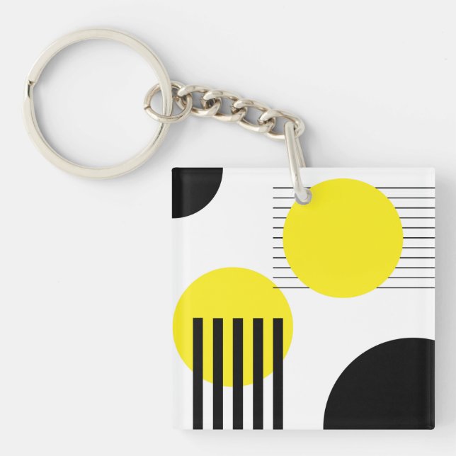 Llavero Diseño abstracto (Frente)