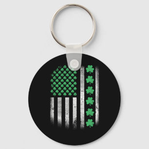 Llavero Diseño Americano Día de San Patricio Irlandés