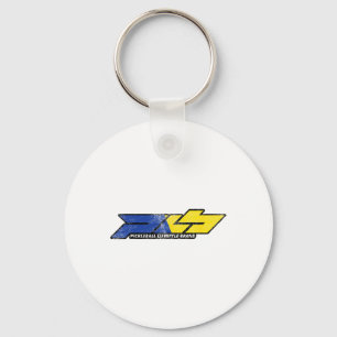 Llavero Diseño angustiado Picklell azul amarillo Ucrania