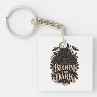 Llavero Diseño botánico floral de acuarela romántica