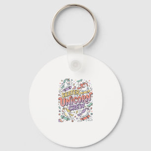 Llavero Diseño caprichoso de la tripulación de patinador u