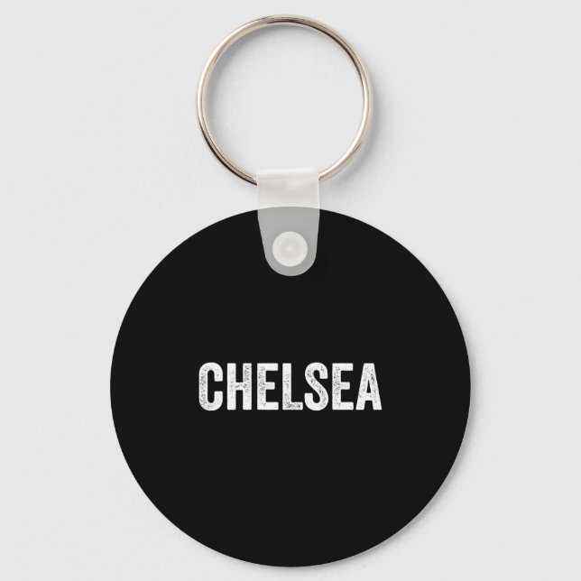 Llavero Diseño Chelsea Distressed Manga Larga  (Anverso)