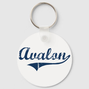 Llavero Diseño clásico de Avalon Pennsylvania