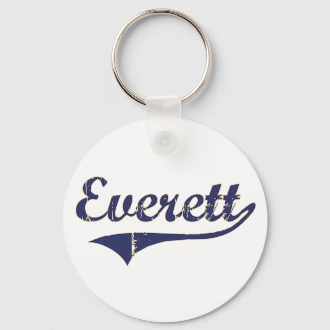 Llavero Diseño clásico de Everett Washington (Anverso)
