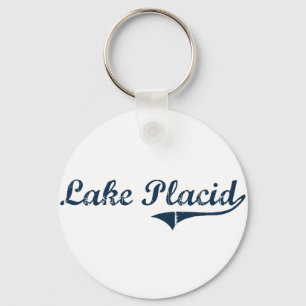 Llavero Diseño clásico de Nueva York del Lake Placid