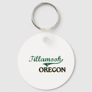 Llavero Diseño clásico de Tillamook Oregon