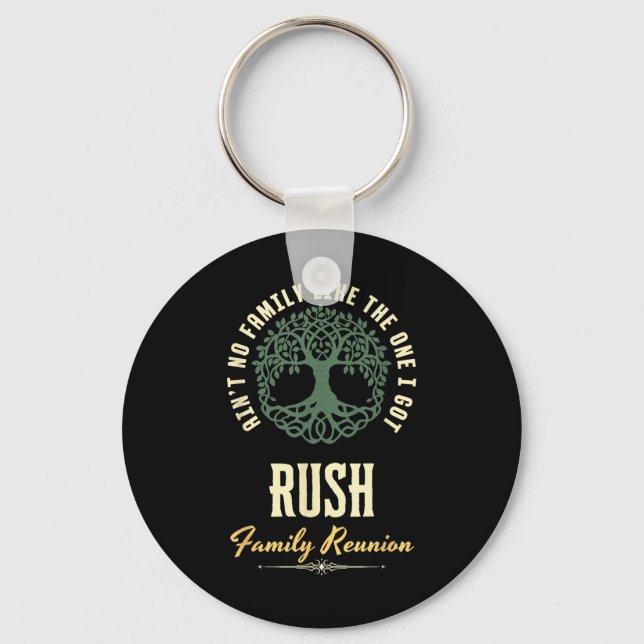 Llavero Diseño coincidente de Family Reunion 2025 - Rush (Anverso)