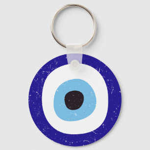 Llavero Diseño con problemas en los ojos del mal griego