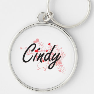 Llavero Diseño conocido artístico de Cindy con los