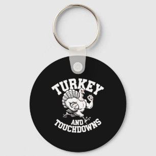 Llavero Diseño De Acción De Gracias Para Hombres Turquía Y