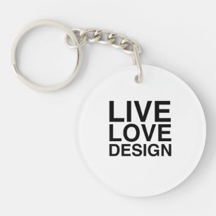 Llavero Diseño de amor vivo