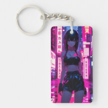 Diseño de Anime Keychain