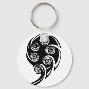 Llavero diseño de aotearoa koru