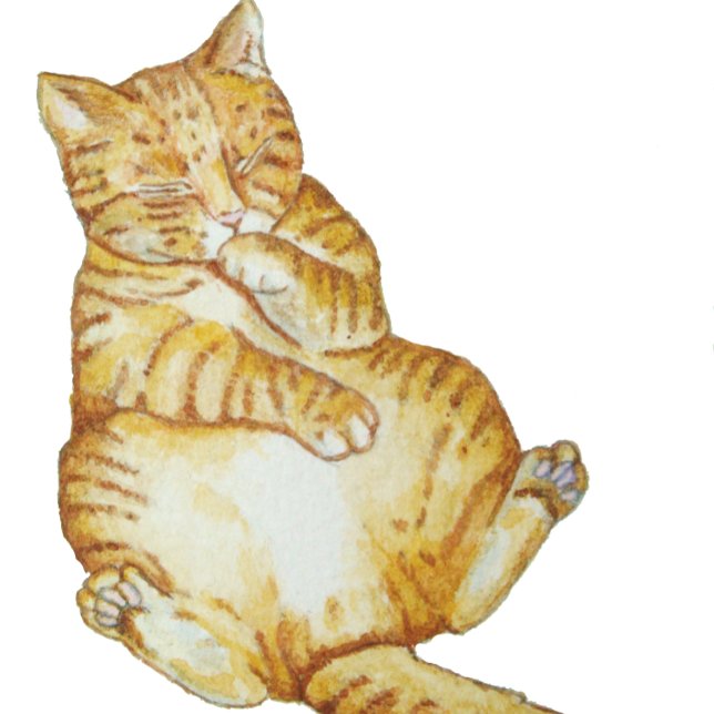 Llavero diseño de arte de ginger kitten lindo gato (Subido por el creador)