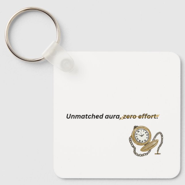 Llavero diseño de aura (Anverso)