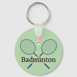 Llavero Diseño de Badminton