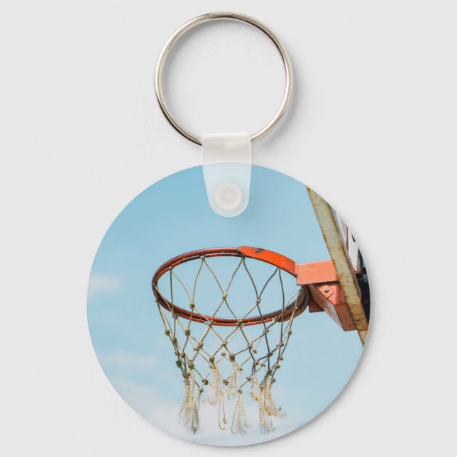 Llavero Diseño de baloncesto (Anverso)