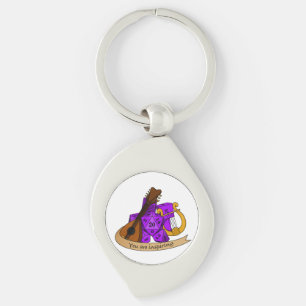 Llavero Diseño de Bard Dice