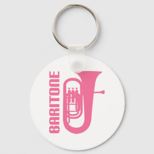 Llavero Diseño de Baritone Rosa Cute