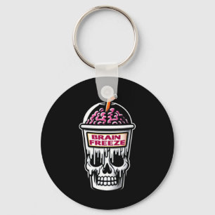 Llavero Diseño de bebida Halloween con helado de helado de