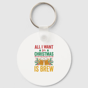 Llavero Diseño de Bebida Navideña Christmas Brew