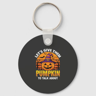 Llavero Diseño de broma de calabaza de Halloween2 (1)_1