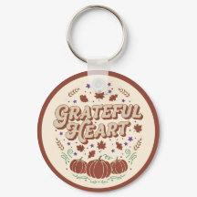 Diseño de calabaza de otoño con corazón agradecido