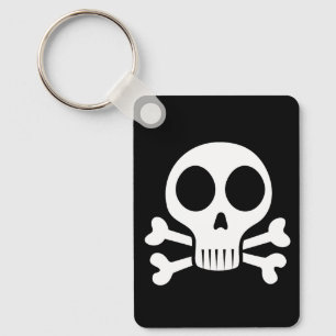 Llavero Diseño de calavera pirata