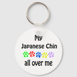 Llavero Diseño de Caminatas Chin Japonesas