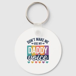 Llavero Diseño de camiseta Daddy Voice Vintage Pride_1