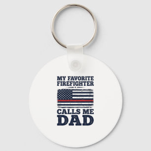Llavero Diseño de camiseta de bandera vintage de papá bomb