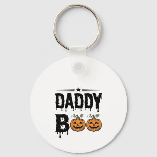 Llavero Diseño de camiseta de calabaza de Halloween vintag