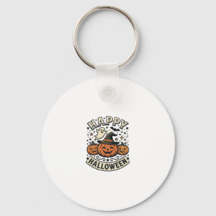 Llavero Diseño de camiseta de fantasma de calabaza de Hall
