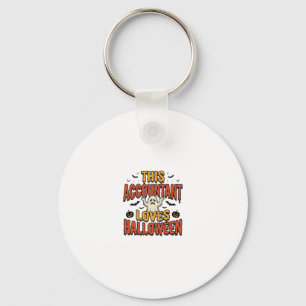 Llavero Diseño de camiseta de fantasma vintage de contador