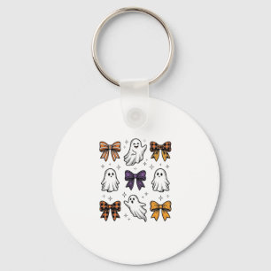 Llavero Diseño de camiseta de fantasmas y lazos de Hallowe