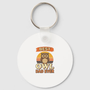 Llavero Diseño de camiseta de grabado vintage El mejor pap