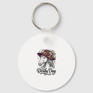 Llavero Diseño de Camiseta de Jinete de Caballo Vaquero Oc
