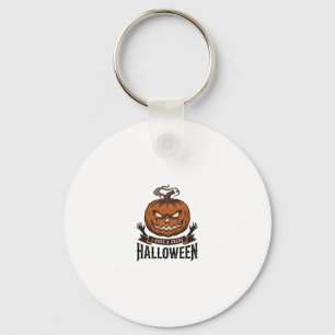 Llavero Diseño de camiseta gótica de calabaza de Halloween
