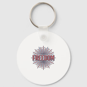 Llavero Diseño de camiseta vectorial de fuegos artificiale