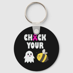 Llavero Diseño De Cáncer De Mama Para Un Socorrista O Sobr