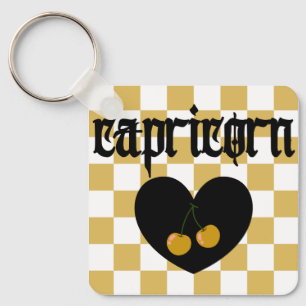 Llavero Diseño de cerezo bajo control estético gótico de C